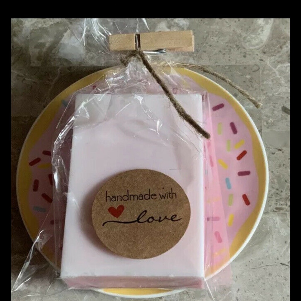 Organic Peppermint Soap & Soap Dish